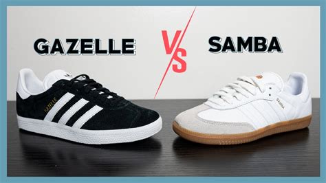 verschil tussen adidas gazelle en samba|adidas Gazelle Versus Samba: Breaking Down the Differences.